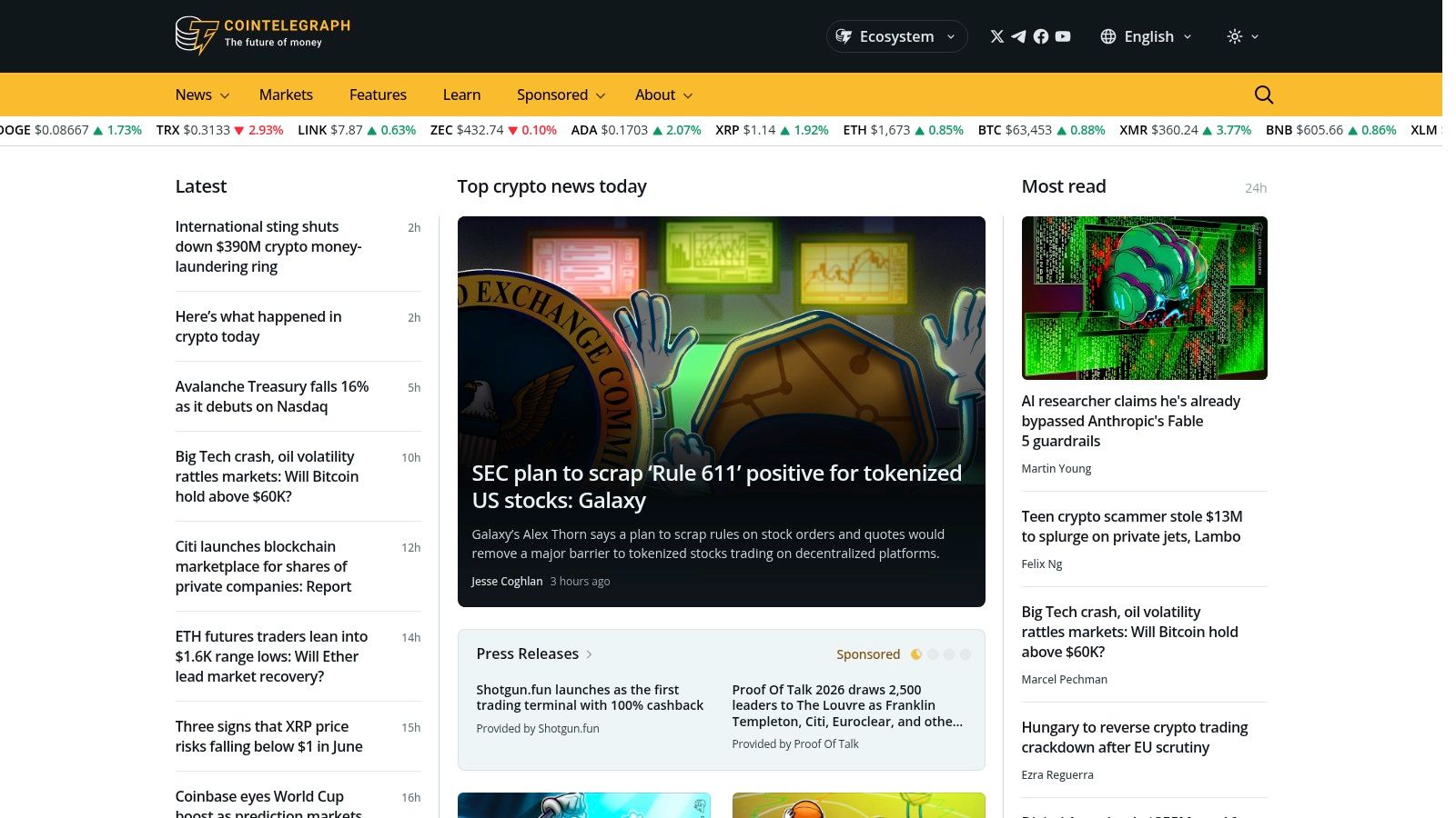Cointelegraph