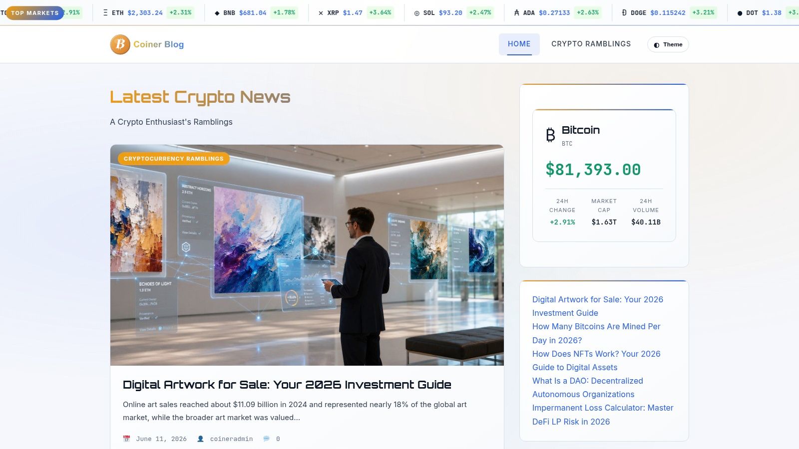 Coiner Blog
