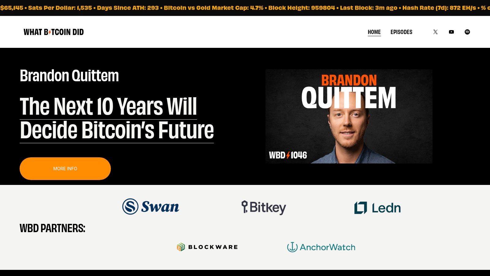 What Bitcoin Did