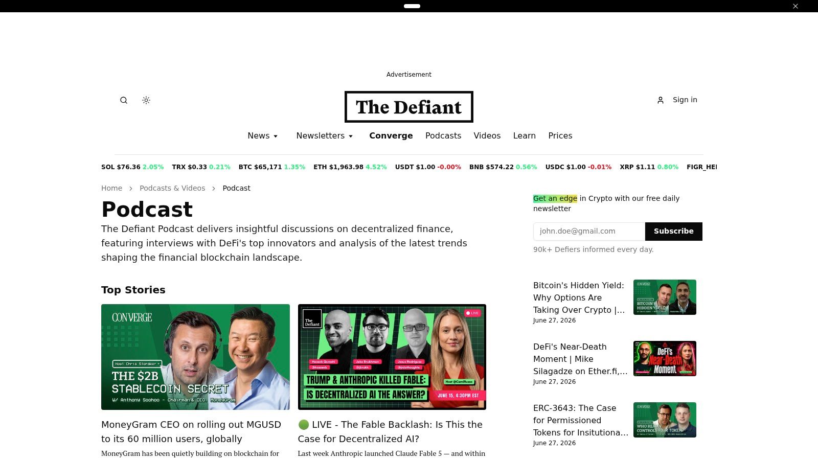 The Defiant Podcast