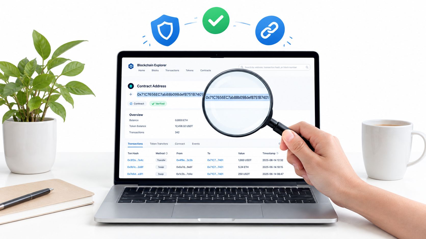 Screenshot from https://etherscan.io/token/0x...